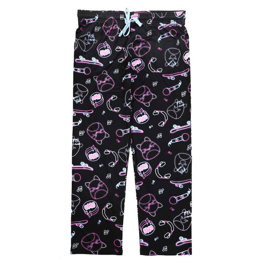 Neon Characters AOP Sleep Pants, Squishmallows