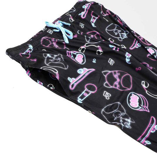 Neon Characters AOP Sleep Pants, Squishmallows