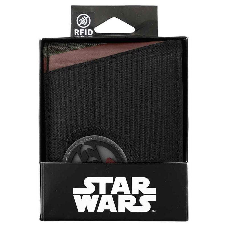 Load image into Gallery viewer, Star Wars: Boba Fett - Patch Bifold Wallet
