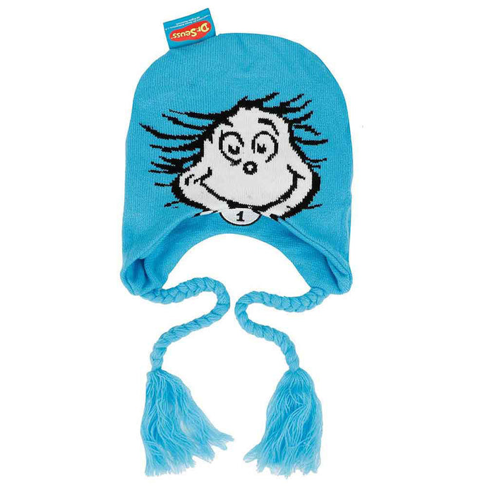 Dr. Seuss Thing 1 & Thing 2 Reversible Tie Beanie