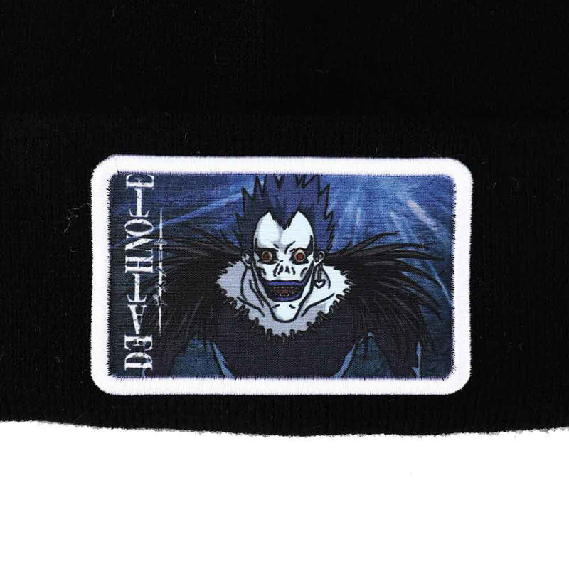 Cargue la imagen en el visor de la galería, Death Note Sublimated Patch Cuff Beanie
