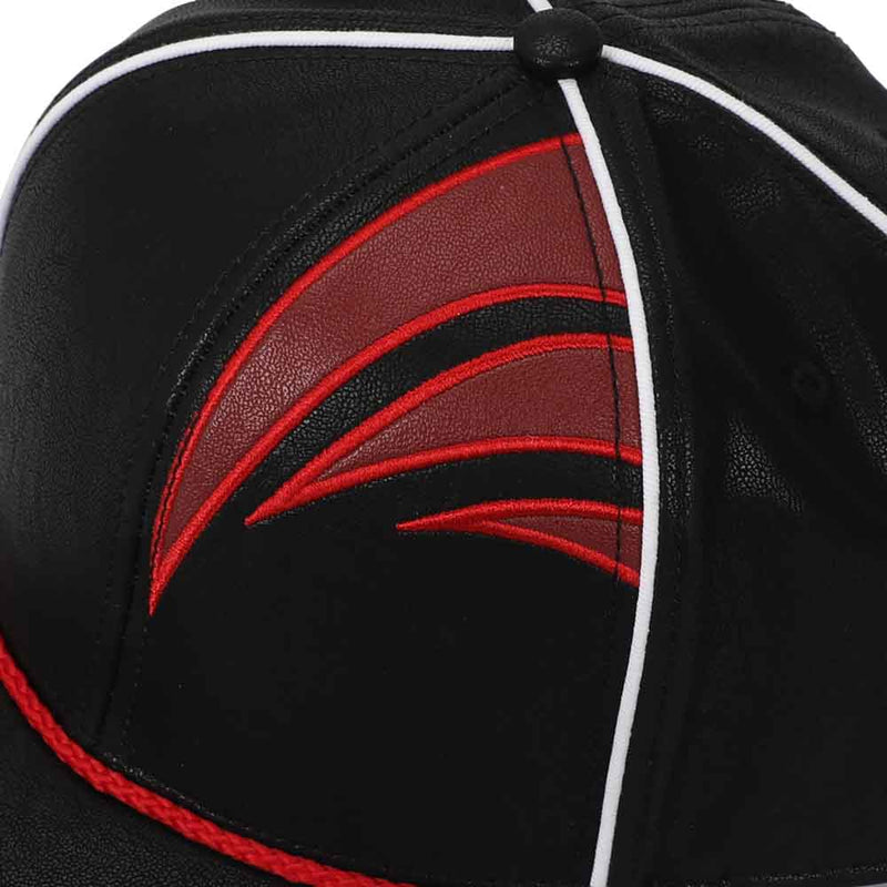 Cargue la imagen en el visor de la galería, Gorra Snapback con visera precurvada de ante de Bleach Ichigo Kurosaki
