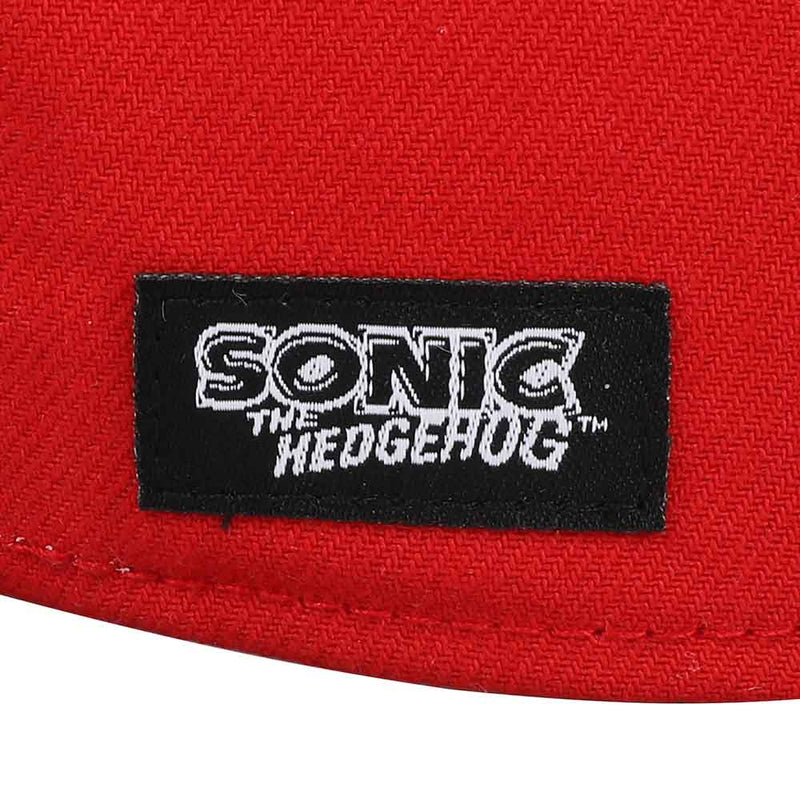 Sonic The Hedgehog - Knuckles Big Face Flat Bill Snapback
