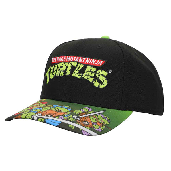 Teenage Mutant Ninja Turtle Classic Pre-Curved Bill Snapback Hat