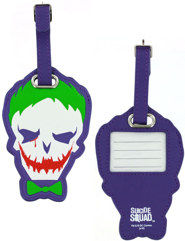 DC Comics: Suicide Squad - Joker PU Luggage Tag, Bioworld
