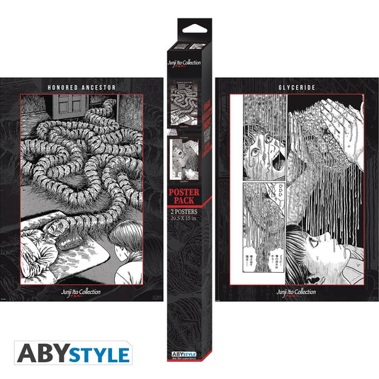 Junji Ito - Boxed Poster (Set of 2)