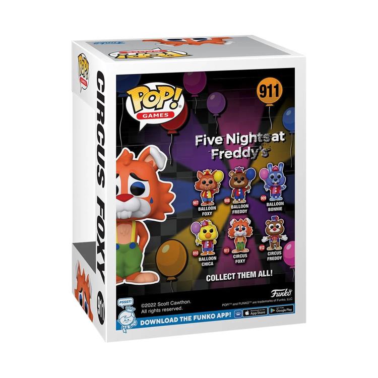 Funko POP! Games: Five Nights at Freddy's - Circus Foxy Vinyl Figure