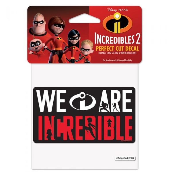 Disney - Incredibles Perfect Cut Color Decal
