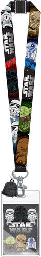  Star Wars - 3D Foam Style - Lanyard with Soft Touch Dangle - Kryptonite Character Store