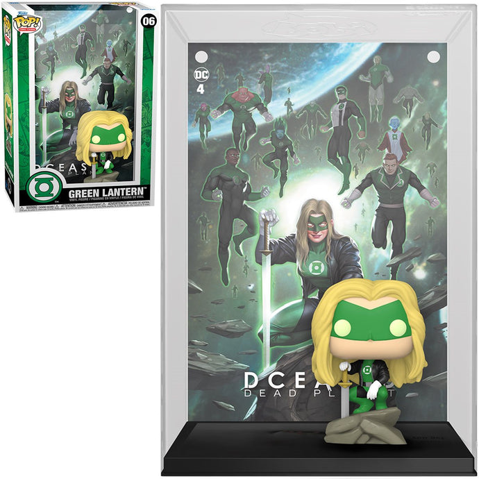 ¡Funko POP! Portadas de cómics: DC - Linterna Verde fallecida