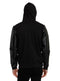 Batman (DC Comics) Hoodie Batman Logo Faux Leather Sleeves