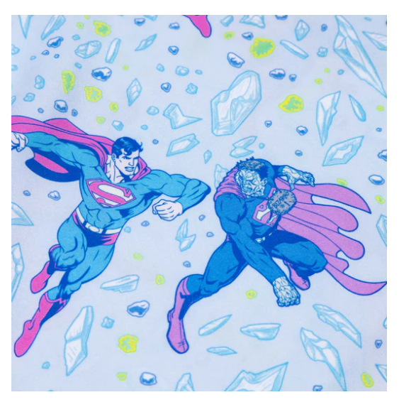 DC Comics: Superman - Camiseta Manga Corta Kunuflex "Superman Vs Bizarro"