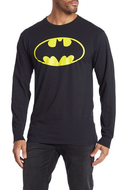 Batman Graphic Print Long Sleeve T-Shirt