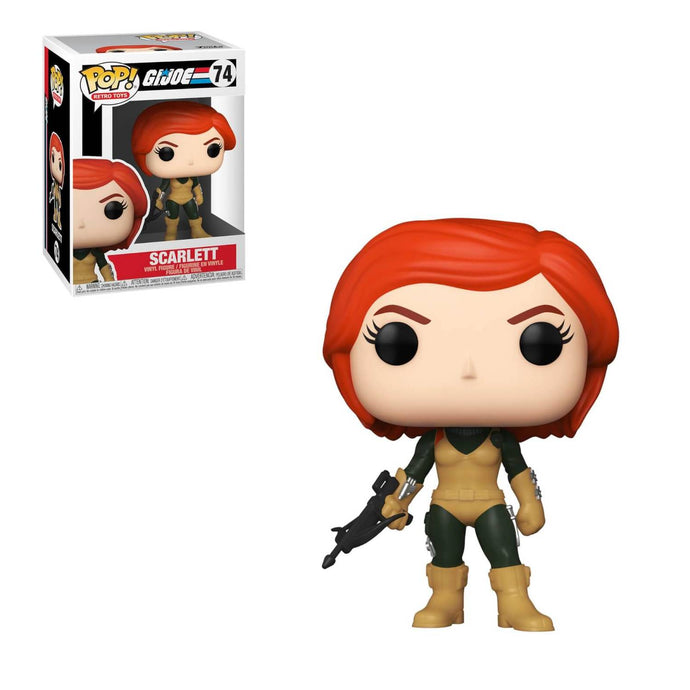 ¡Funko POP! Juguetes retro: GI Joe - Scarlett 