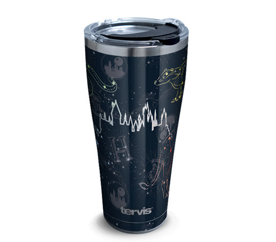 Chargez l&#39;image dans la visionneuse de la galerie, Harry Potter - Gobelet isotherme en acier inoxydable Constellation du Maraudeur 20oz, Tervis
