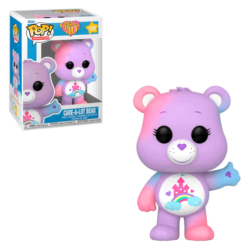 Funko POP! Animation: Care Bears 40th - Care-A-Lot Bear (Styles May Vary) (with Chase)