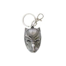 Black Panther Mask Pewter Key Ring