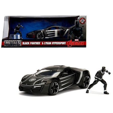 Marvel Black Panther - Lykan Hypersport 1:24 Scale Car 