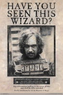 Harry Potter - Wanted Sirius Black Wall Poster - Kryptonite Character Store