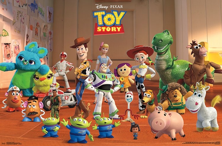 Disney Pixar: Toy Story 4 - Collage Wall Poster