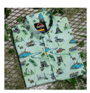 Jurassic Park - "Park Map" Kunuflex Short Sleeve Shirt