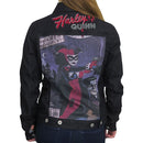 Bioworld Harley Quinn Black Denim Jacket