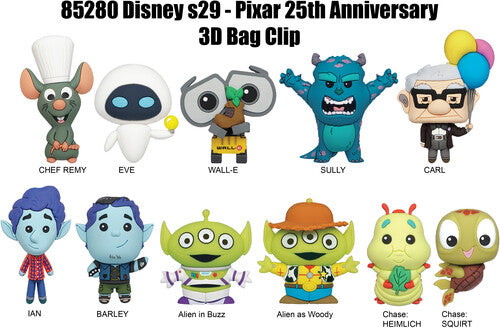 Pixar 25th Anniversary 3D Foam Bag Clips in Blind Bags - Kryptonite Character Store