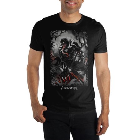 Cómics Marvel - Venom vs. Camiseta con portada de Pantera Negra