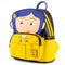 Laika Coraline Raincoat - Cosplay Womens Mini Backpack