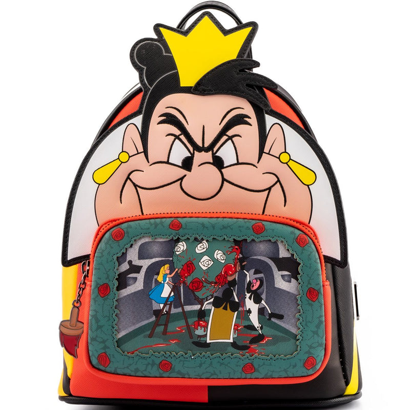 Disney Villains - Queen of Hearts Scene Series Mini Backpack
