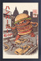 Illustrata - Burgerzilla 11" x 17" Framed Print