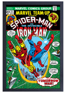Marvel Comics: Spider-Man & Iron Man - Team up Comic Wall Framed