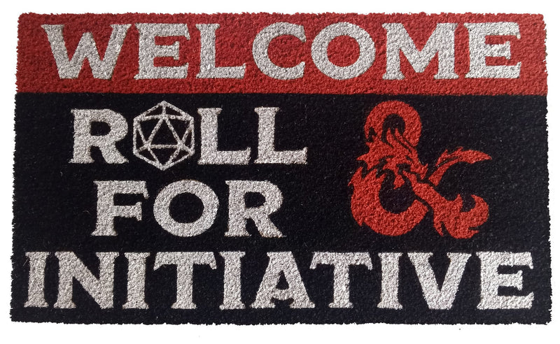 D&D: Welcome - Roll for Initi Doormat