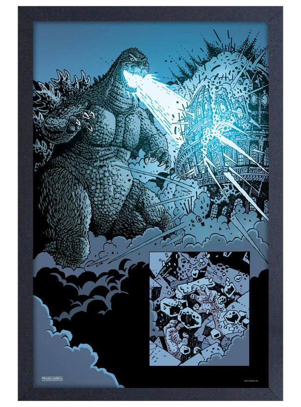 Godzilla - Beam Wall Framed