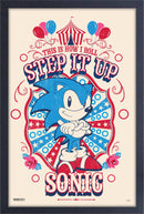 Sonic - Circus Wall Framed