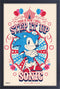 Sonic - Pared de circo enmarcada