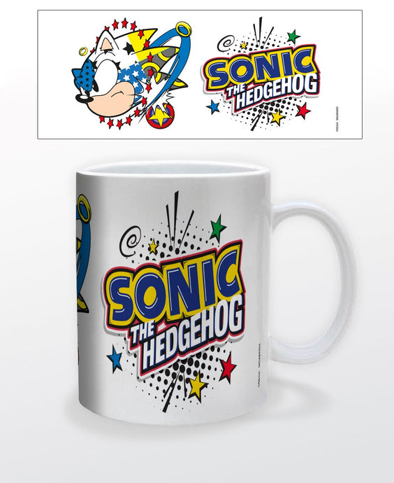 Taza Sonic the Hedgehog - Cómic POP