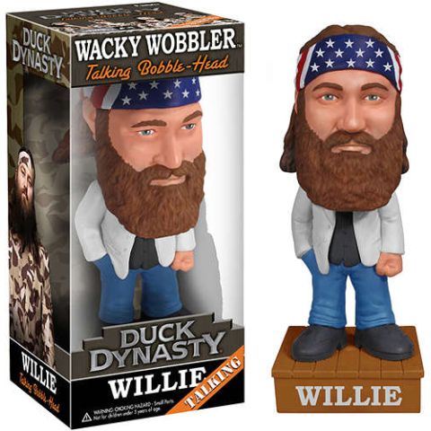 Funko - Willie Wacky Wobbler Duck Dynasty - Kryptonite Character Store