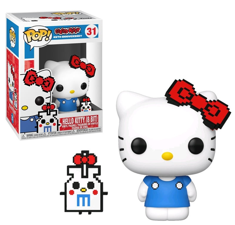 Load image into Gallery viewer, Funko POP! Buddy : Sanrio Hello Kitty 8 Bits (Anniversary w/ Chase)
