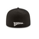 DC Comics - Supergirl Black and White Logo Teattwisted Fitted 59Fifty Snapback Hat