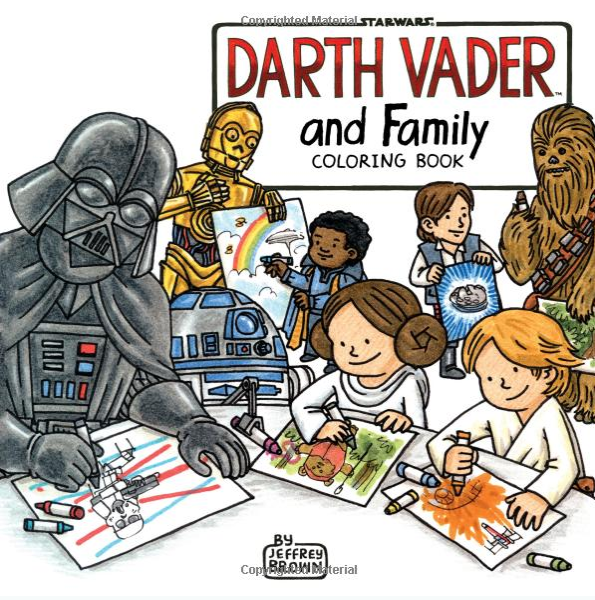 Darth Vader and Family Coloring Book: Star Wars Book, Coloring Book for Everyone