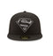 DC Comics - Supergirl Black and White Logo Teattwisted Fitted 59Fifty Snapback Hat