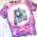 Reba Fancy camiseta morada con efecto tie-dye