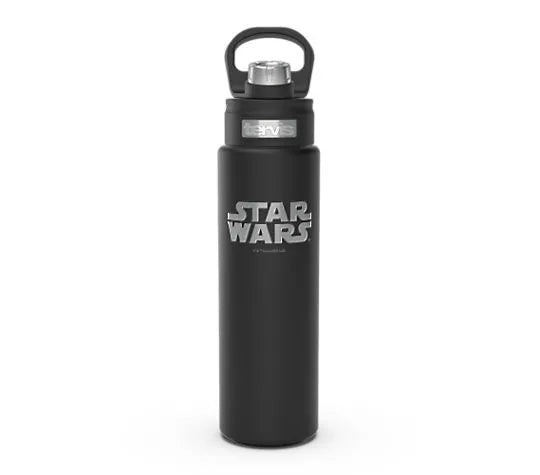 Star Wars - Logo Engraved on Onyx Shadow Steel Tumbler