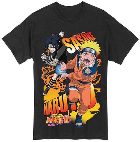 Naruto : Shippuden - T-shirt Groupe pour hommes