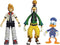 Kingdom Hearts Roxas, Donald Duck & Goofy Action Figure 3-Pack