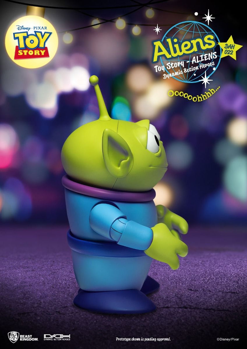 Disney Pixar: Toy Story - Dah-022 Dynamic 8ction Heroes Alien PX Figure (2 Pack)