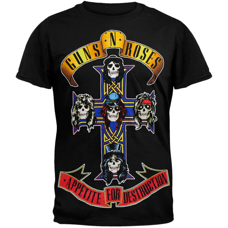 Chargez l&#39;image dans la visionneuse de la galerie, Guns N&#39; Roses - T-shirt Appétit pour la destruction
