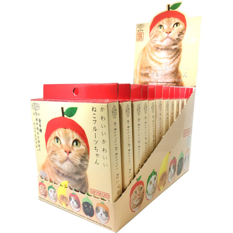 Load image into Gallery viewer, Clever Idiots Inc. Kitan Club: Fruit Cat Cap Blind Box
