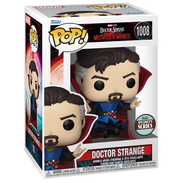 Funko POP! Marvel : Doctor Strange - Multivers de la folie - Doctor Strange (Lévitation) 